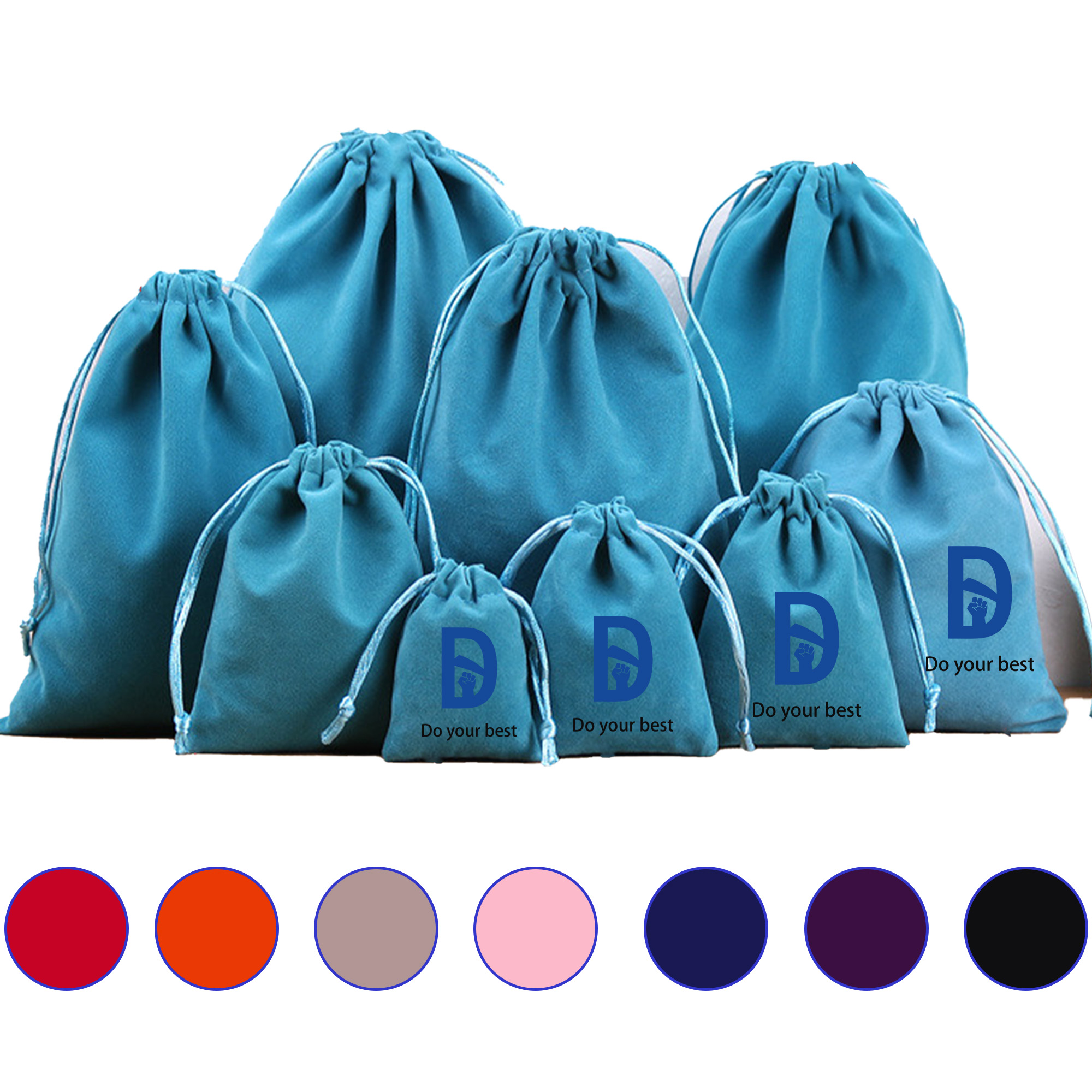 4.72"x3.54" Gift Bag with Drawstring 3
