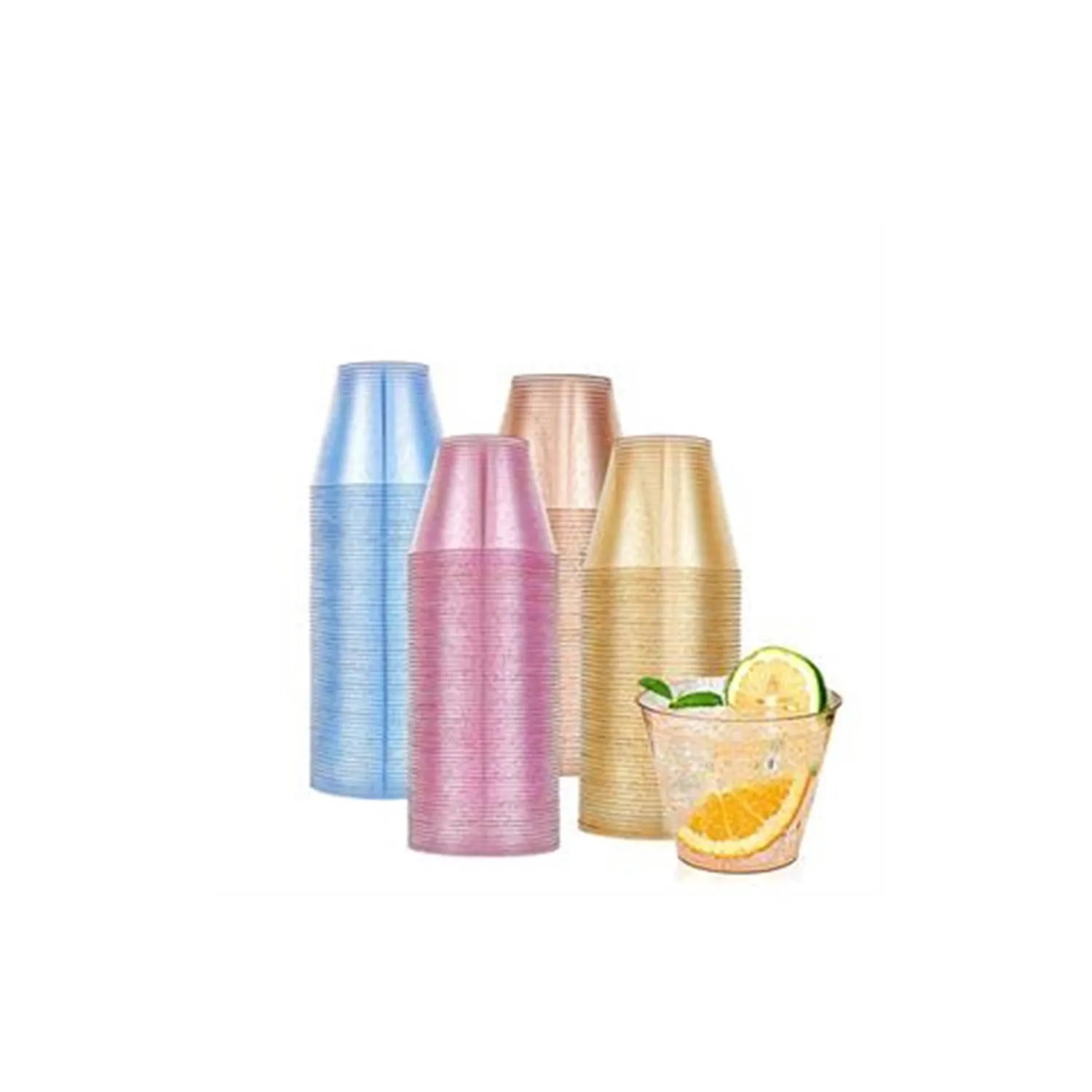 9Oz Disposable Plastic Party Cups 6