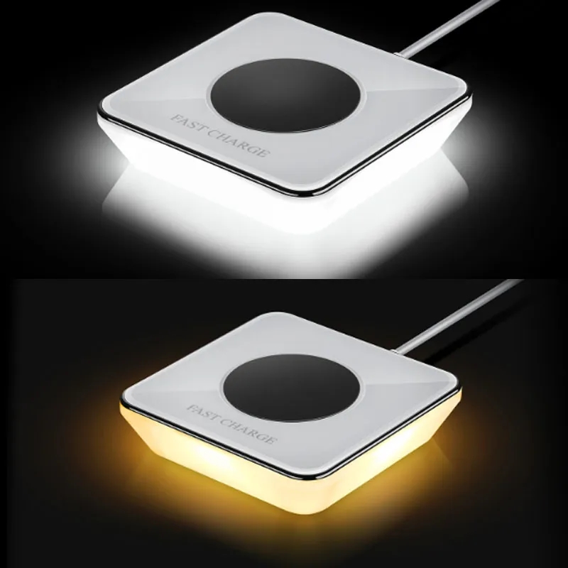 Night Light Wireless Charger Max Fast Pad Compatible 5