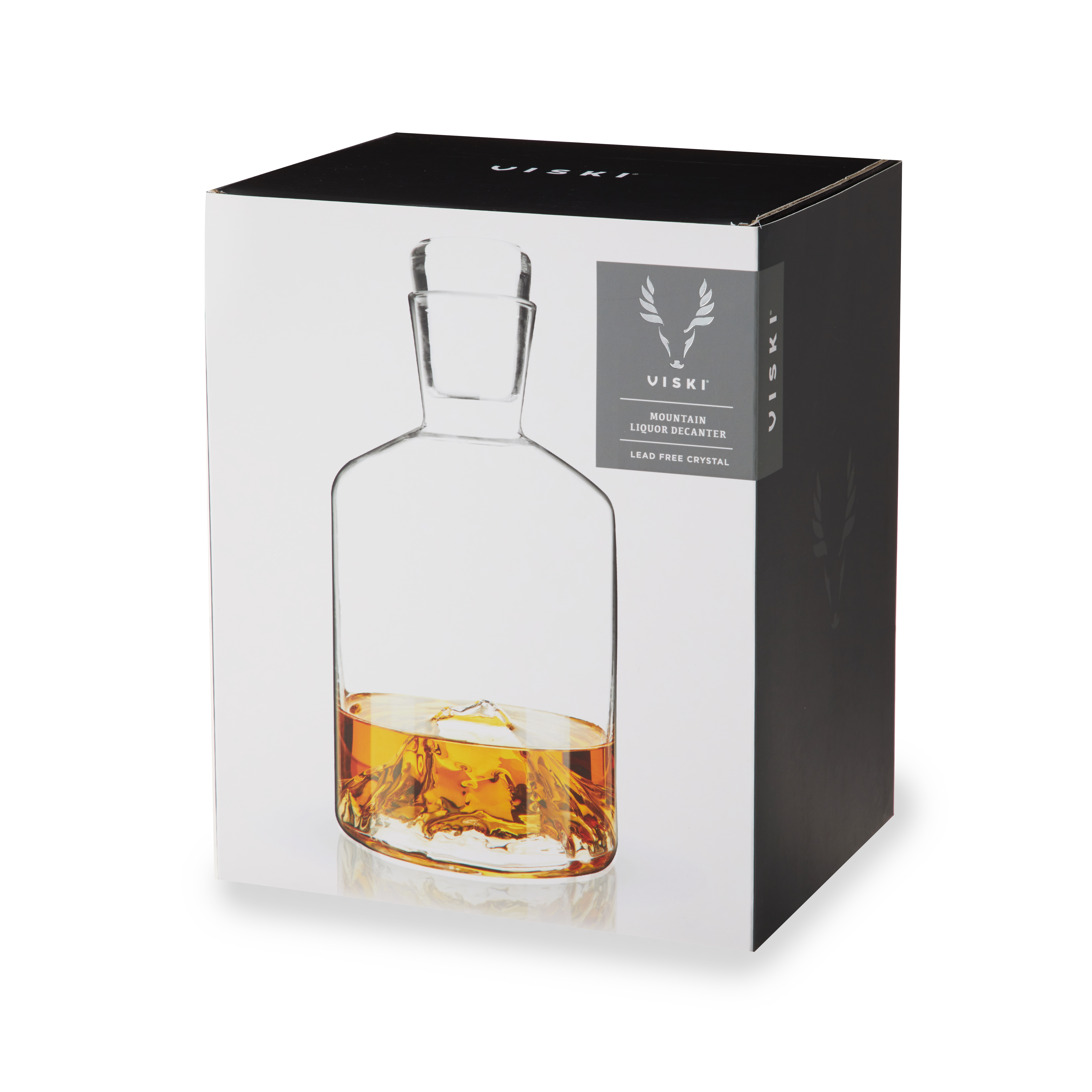 Viski® Mountain Liquor Decanter 5