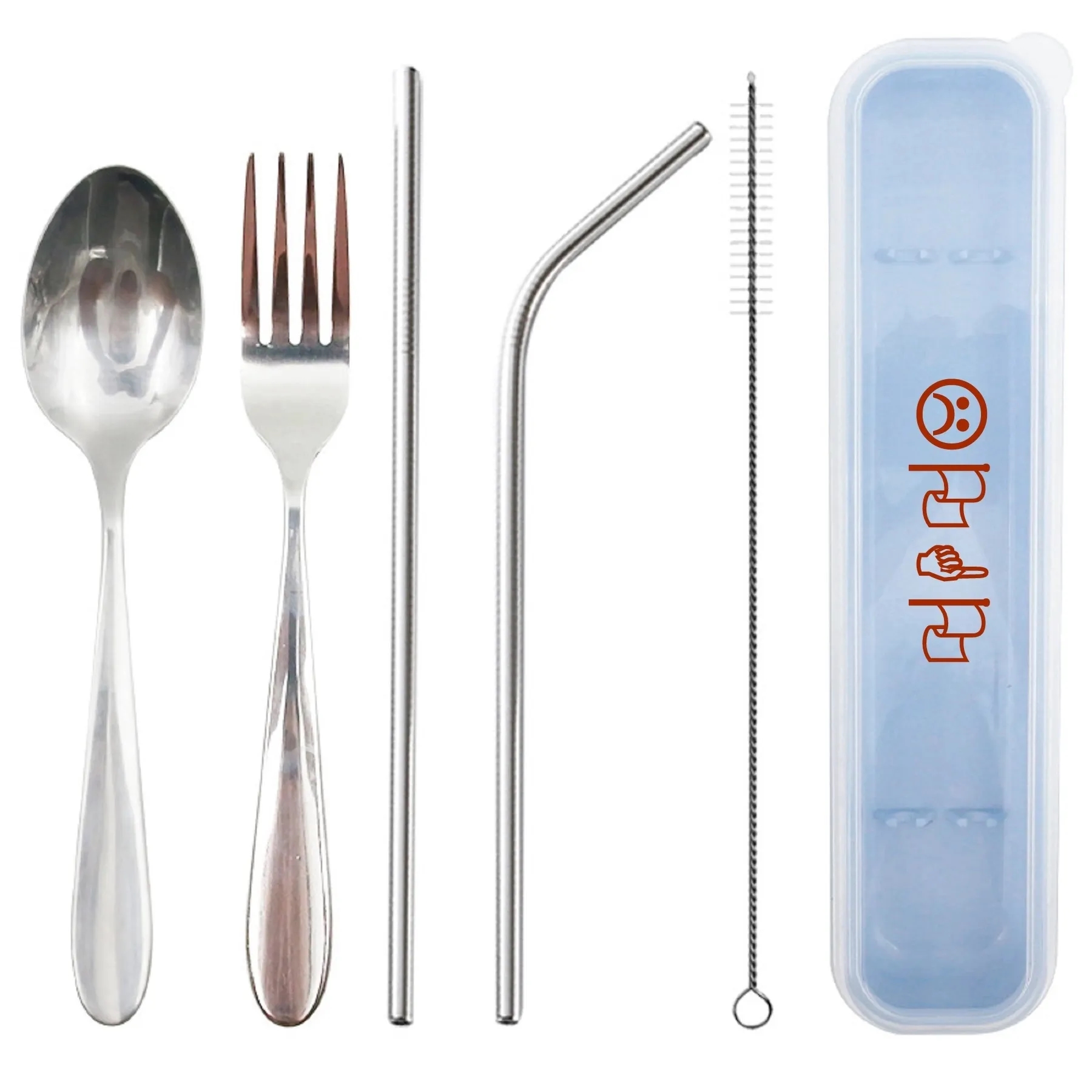 Stainless Steel Cutlery 5 Piece Set with Plastic Box 2