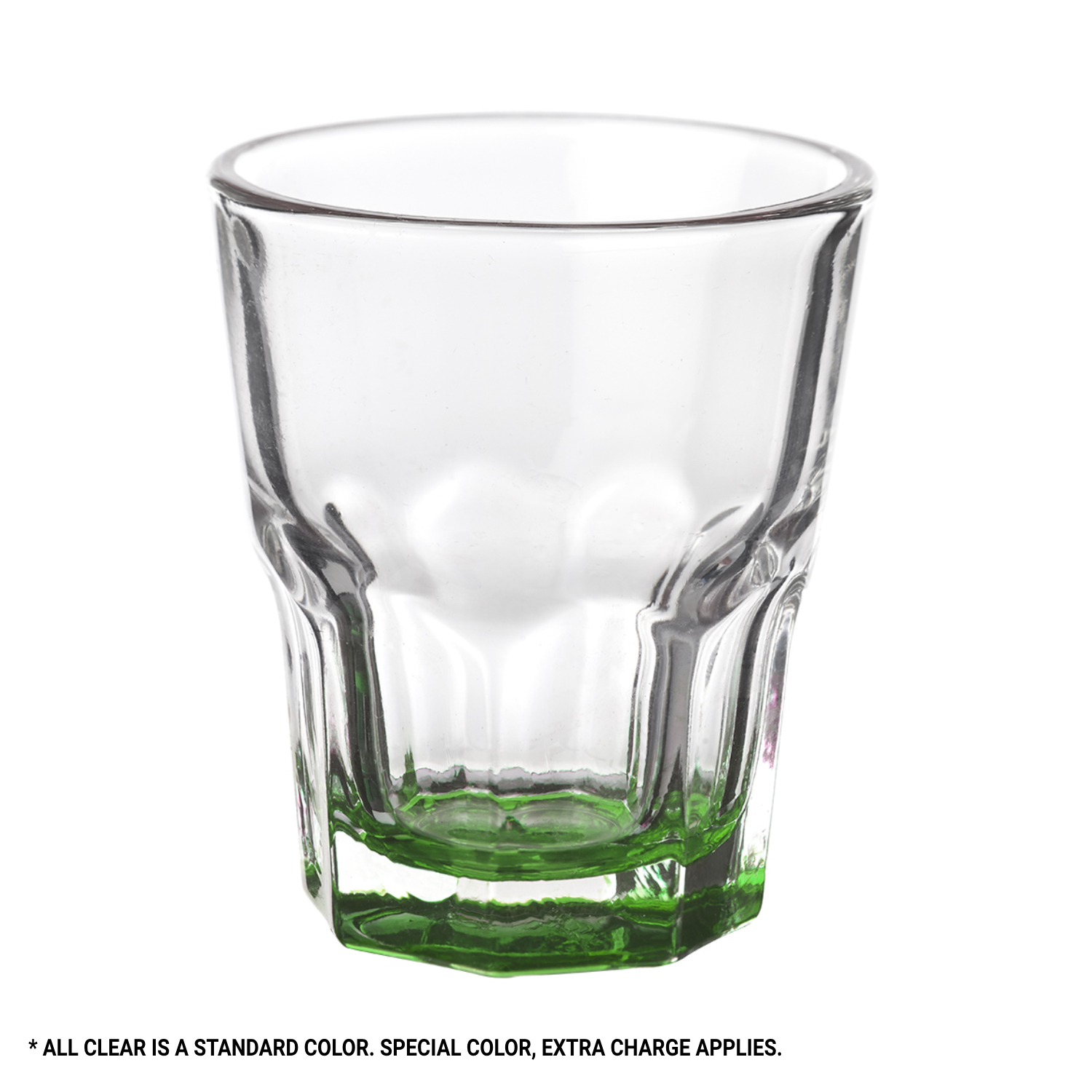 Hexagon Base Clear Shot Glass, 1.5 oz. 6