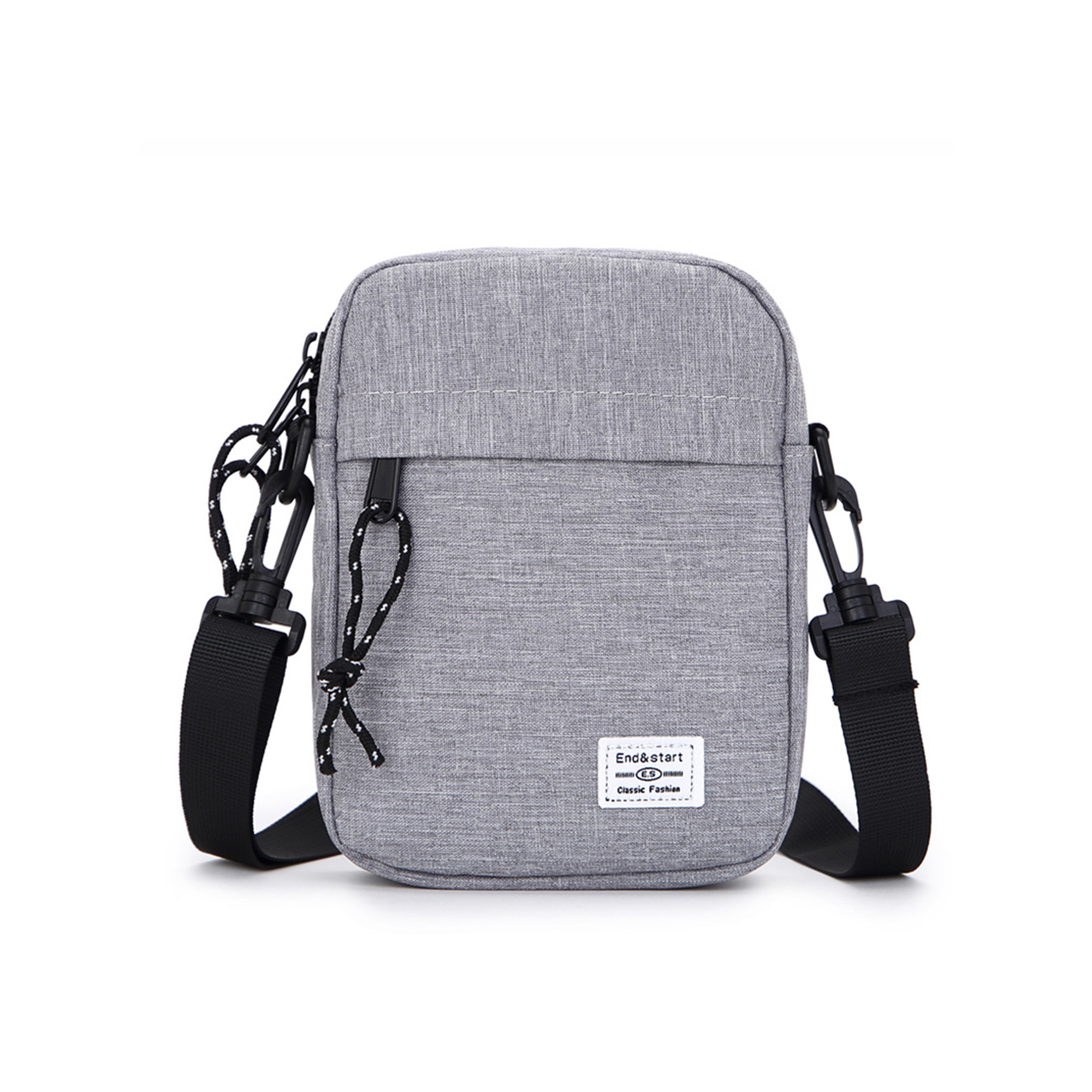 Oxford Polyester Crossbody Waist Bag With Waterproof Shell 3