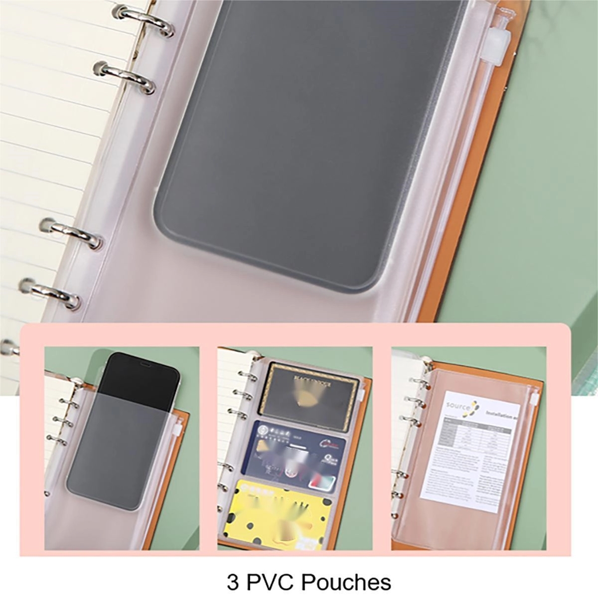 A6 Refillable Diary Writing Notebook 3