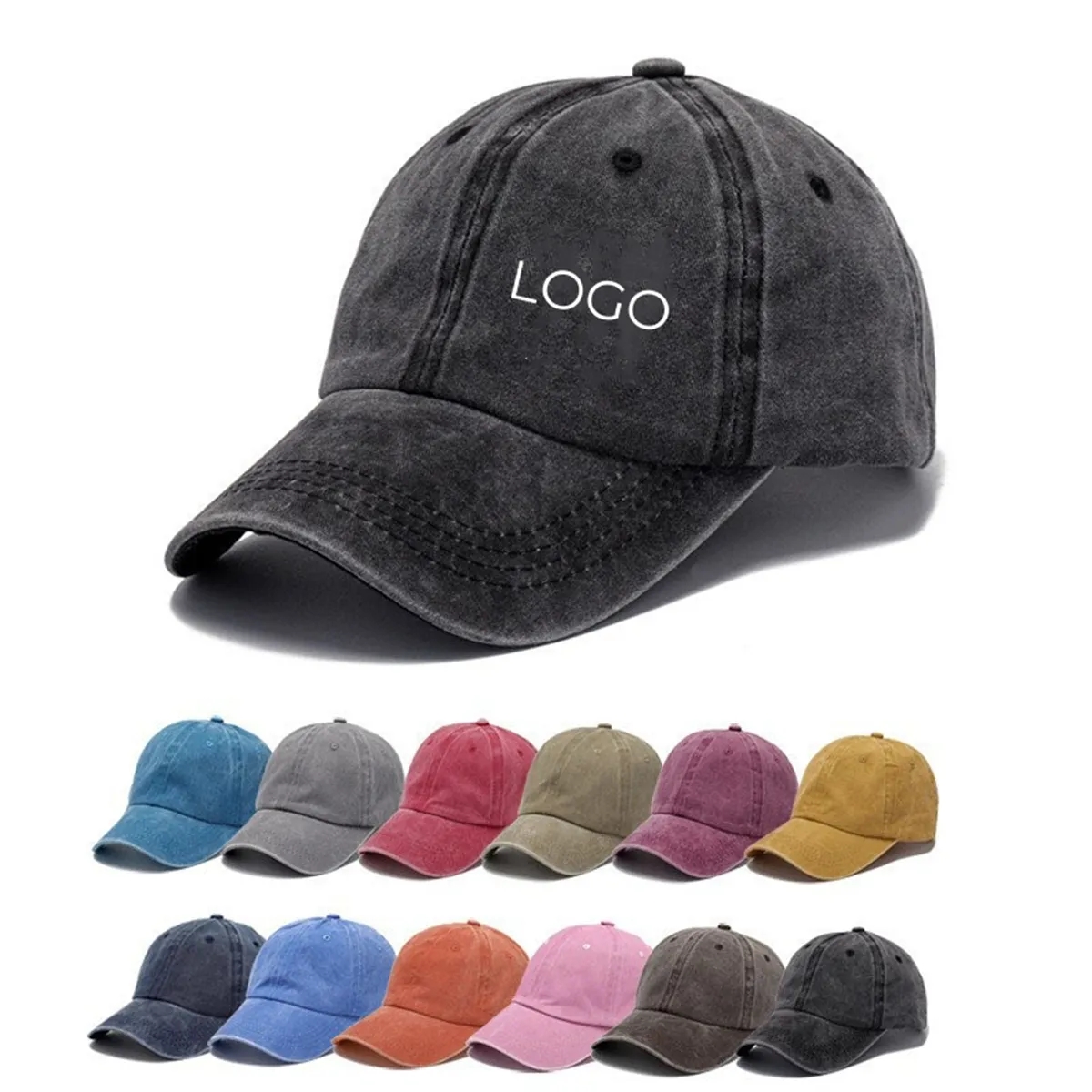 Baseball Cap Golf Dad Hat Adjustable Classic 2