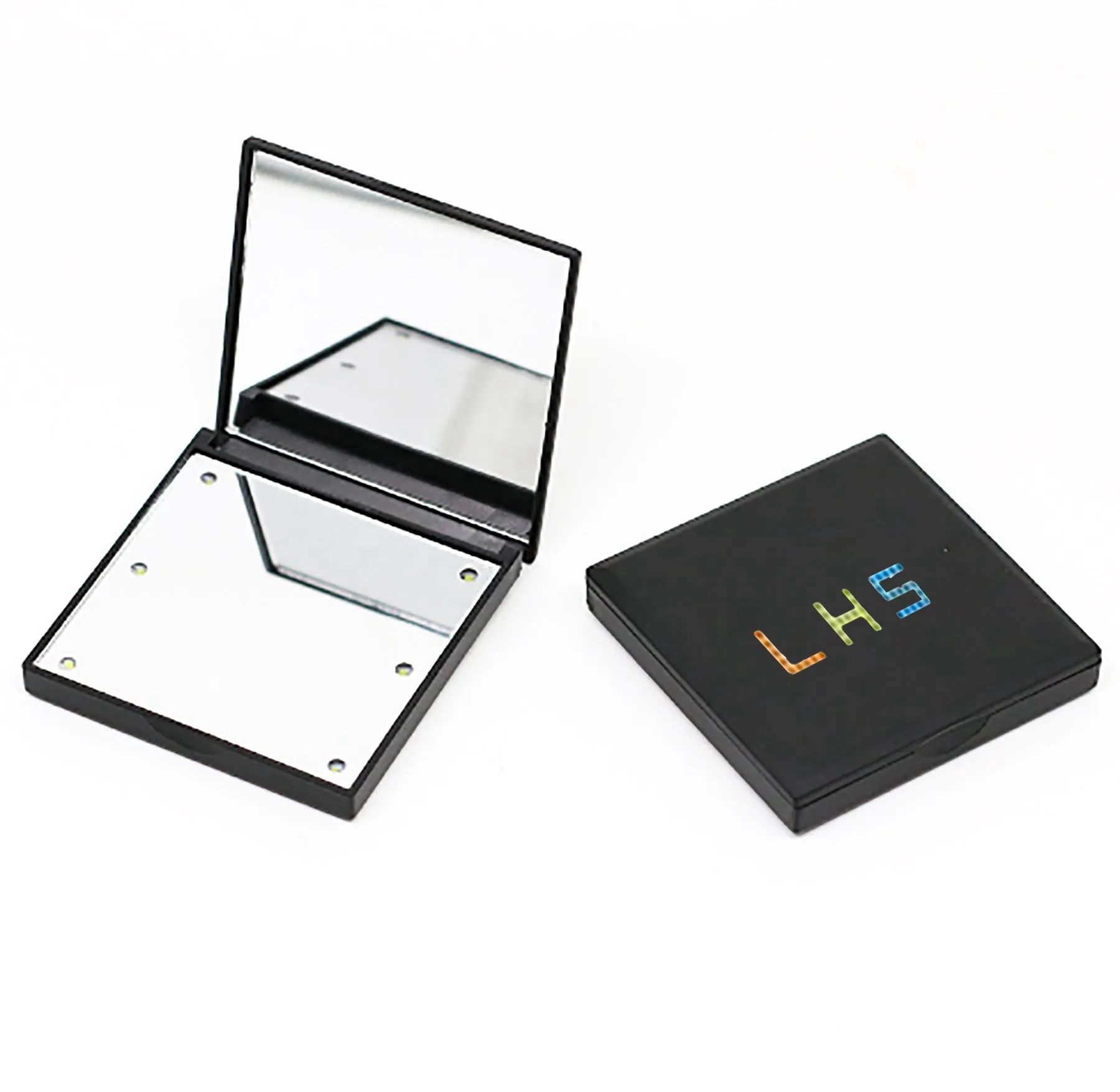 Lighted Folding Travel Makeup Mirror 14