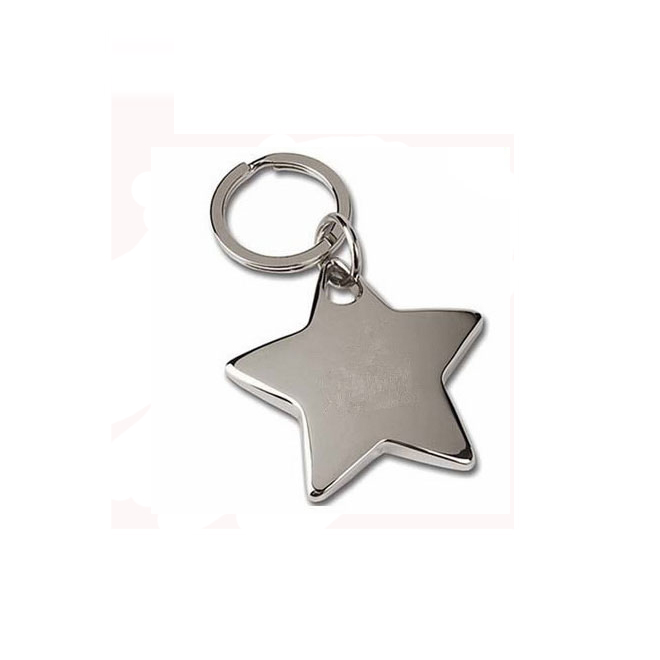 Metal Star Keychain 2