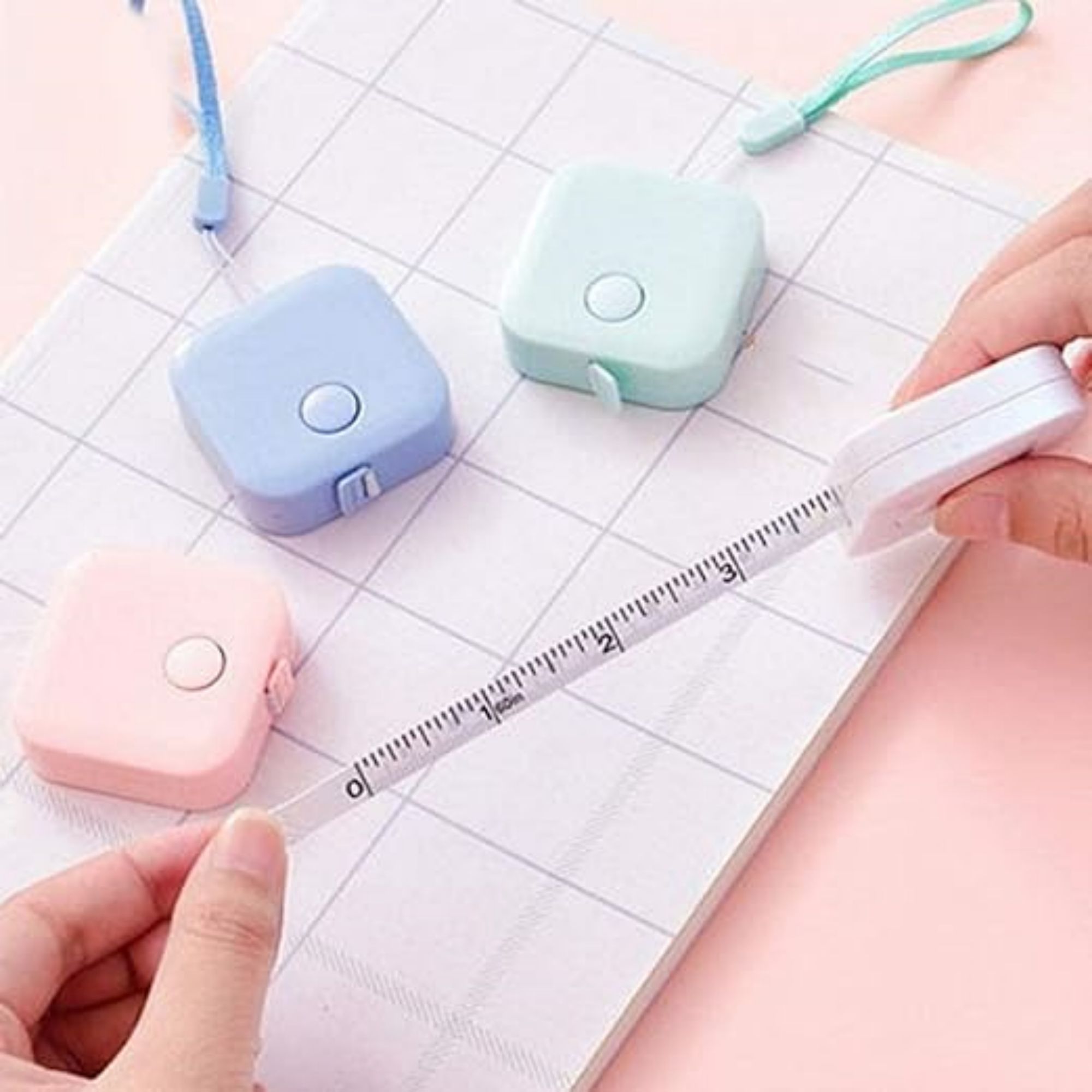 Pocket-sized 60 Inch Dual Sided Retractable Ruler 2