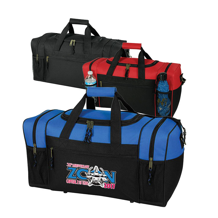 600D Deluxe Carry-on Zippered Duffel Bag 5
