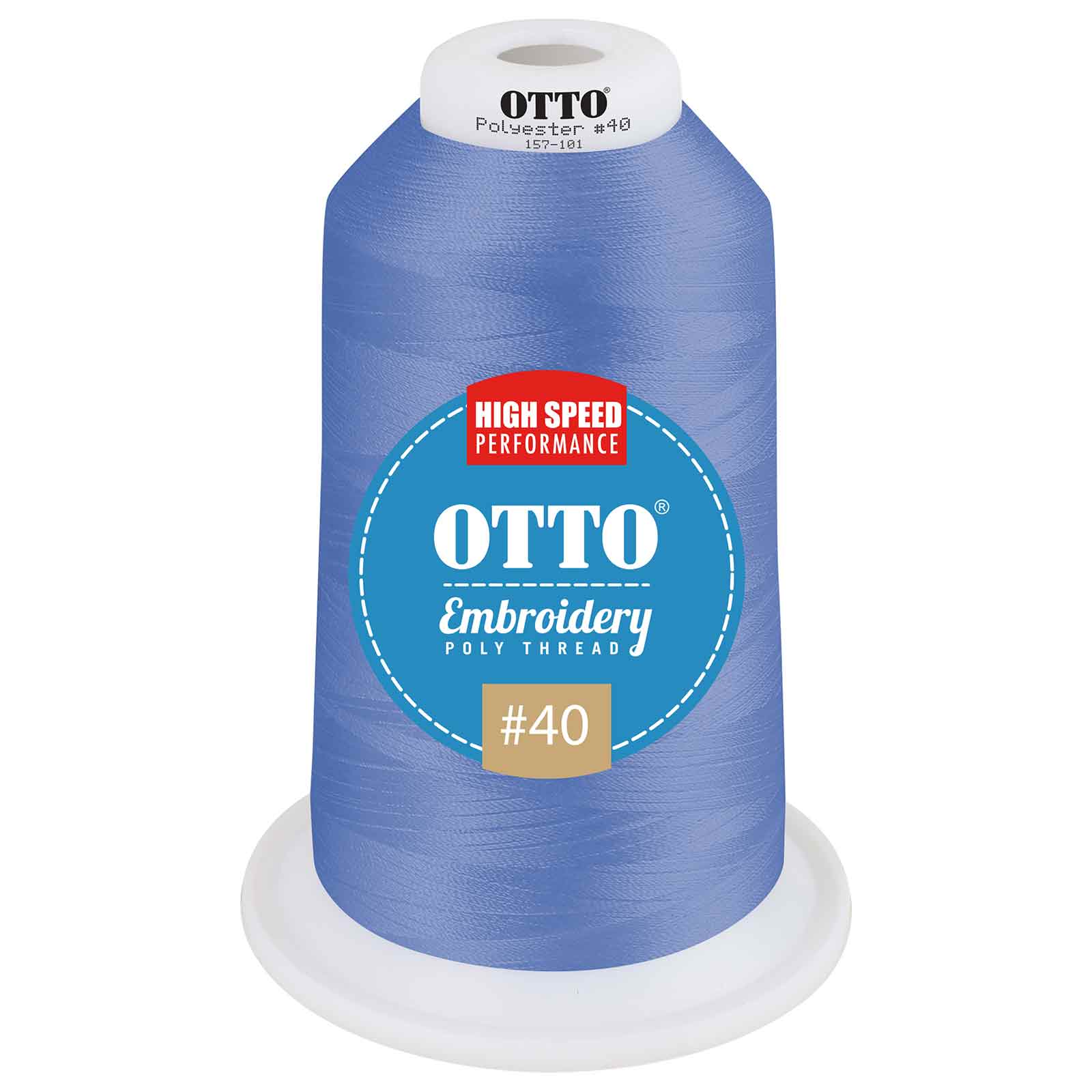 OTTO Embroidery Poly Thread #40 5,500 yd. King Cone 406