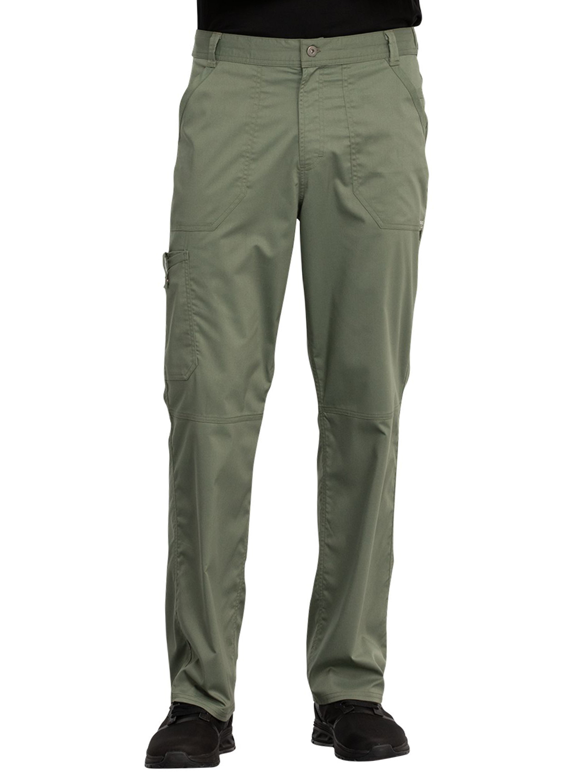 Cherokee - Workwear Revolution - Men's 7-Pocket Fly Drawstring Front Pant