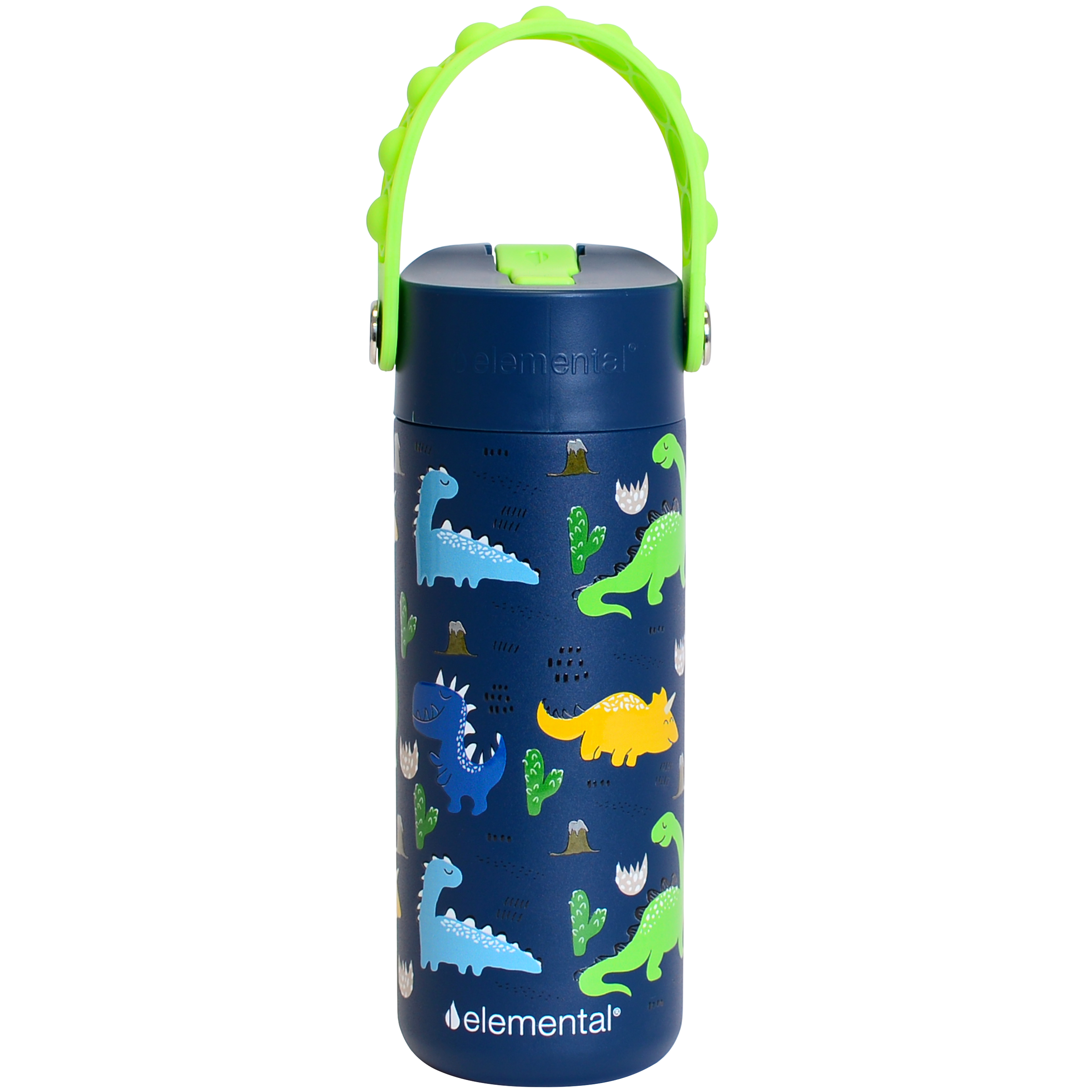 Elemental® Core Series 18oz Pop Fidget Stainless Steel Water Bottle - Vacuum Insulated - BPA-Free 38