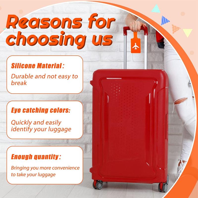 Silicone Luggage Name Tags 7
