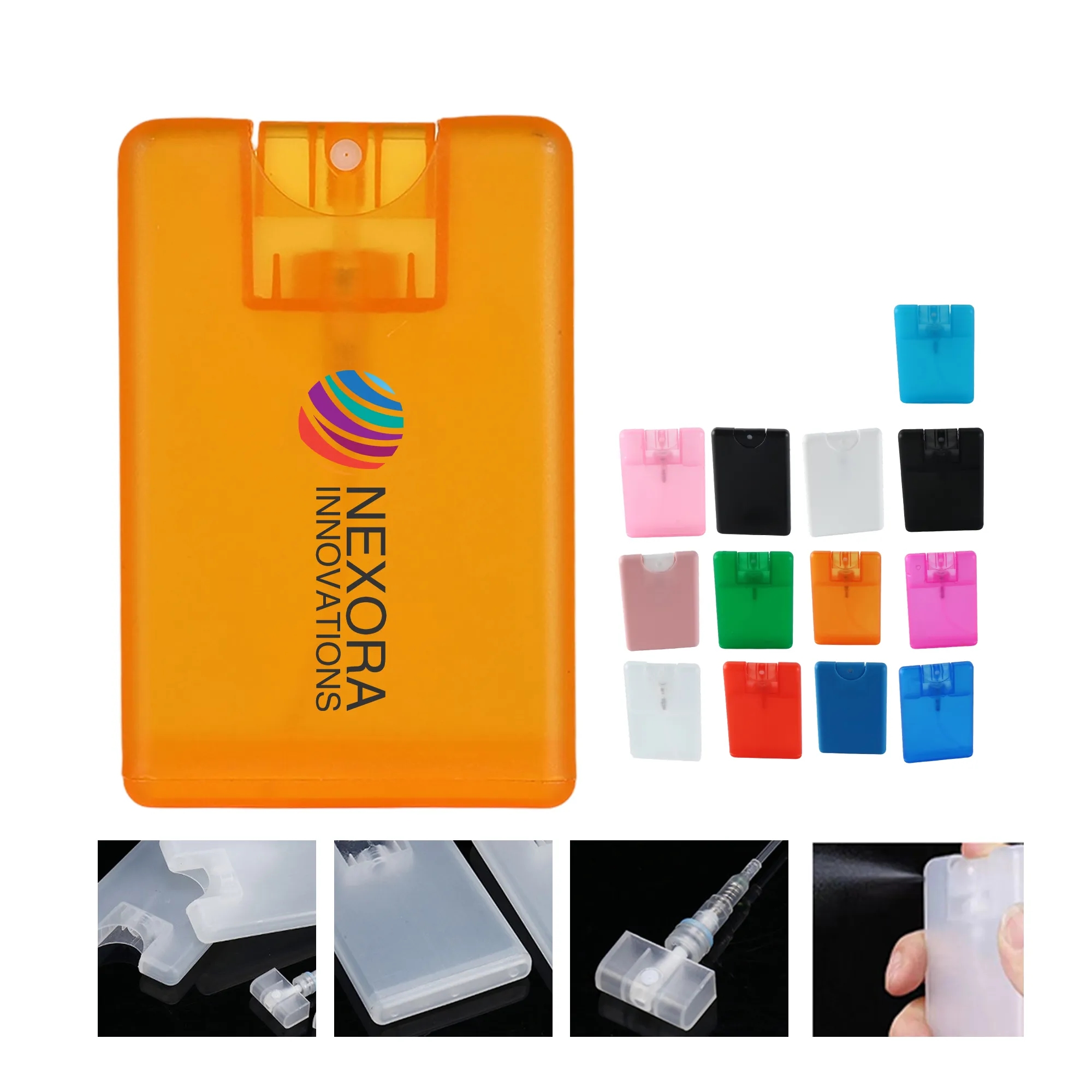 Card-Shaped Sanitizer Spray Bottle 14