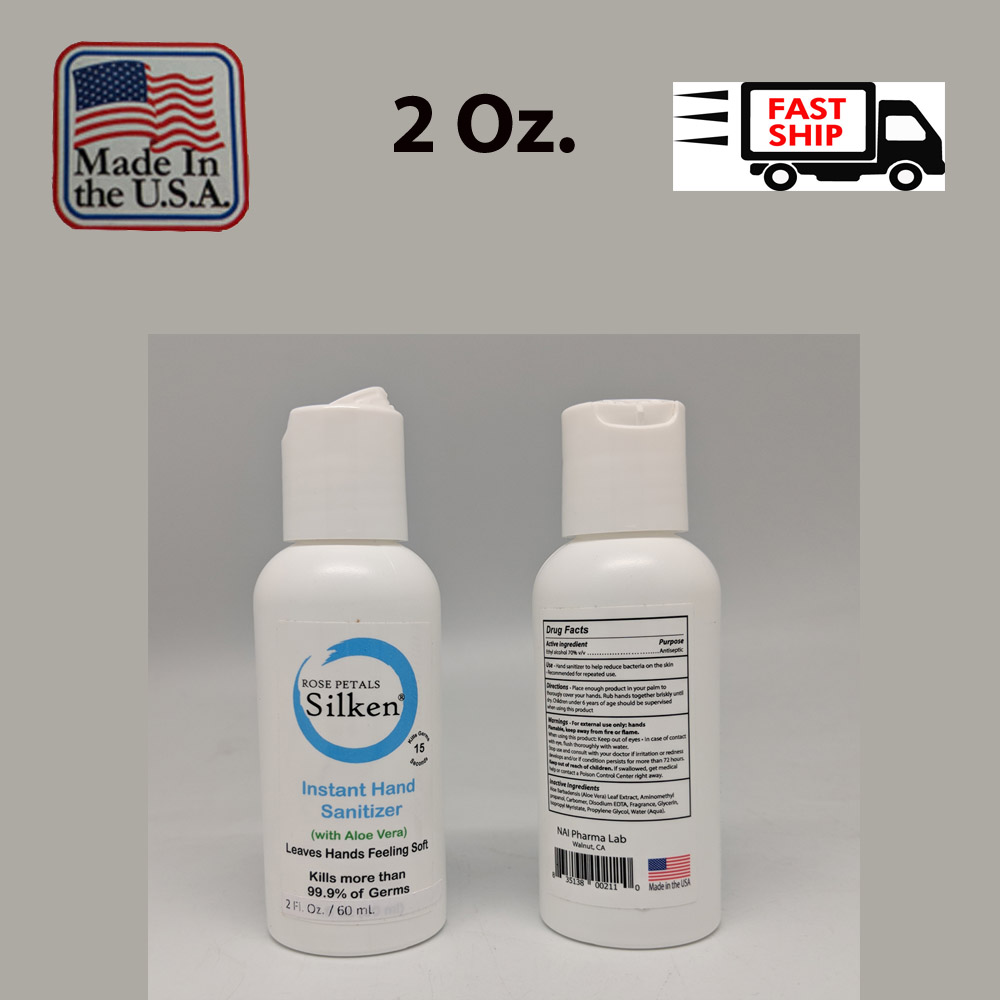 2 Oz Aantibacterical Hand Sanitizer Made in USA 1