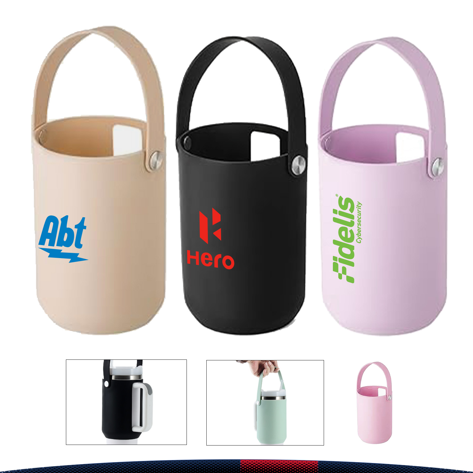 Portable Silicone Water Bottle Sleeve 3