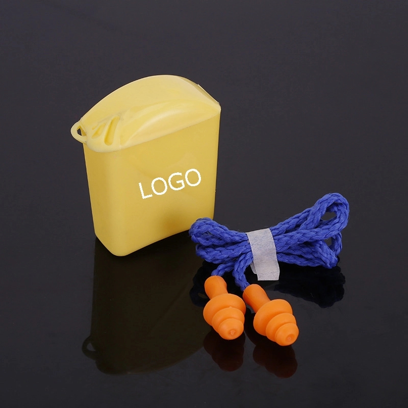 Silicone Corded Earplugs with Carrying Case 7