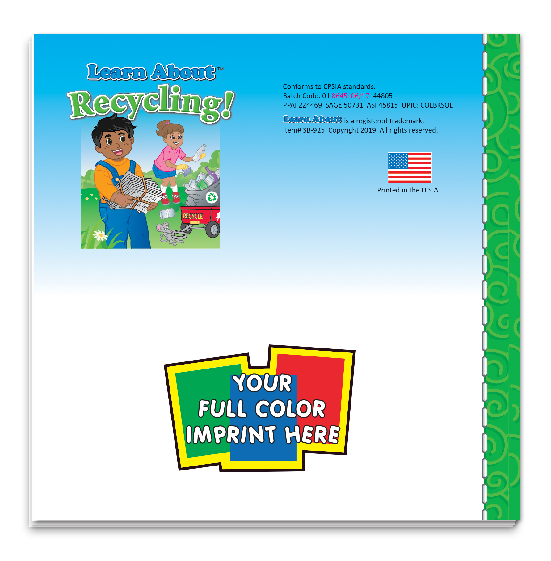 Learn About Recycling Storybook 3