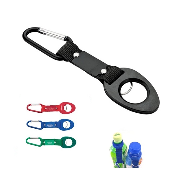 Stylish and Fun Custom Carabiner Key Tag with Rubber Ring 2