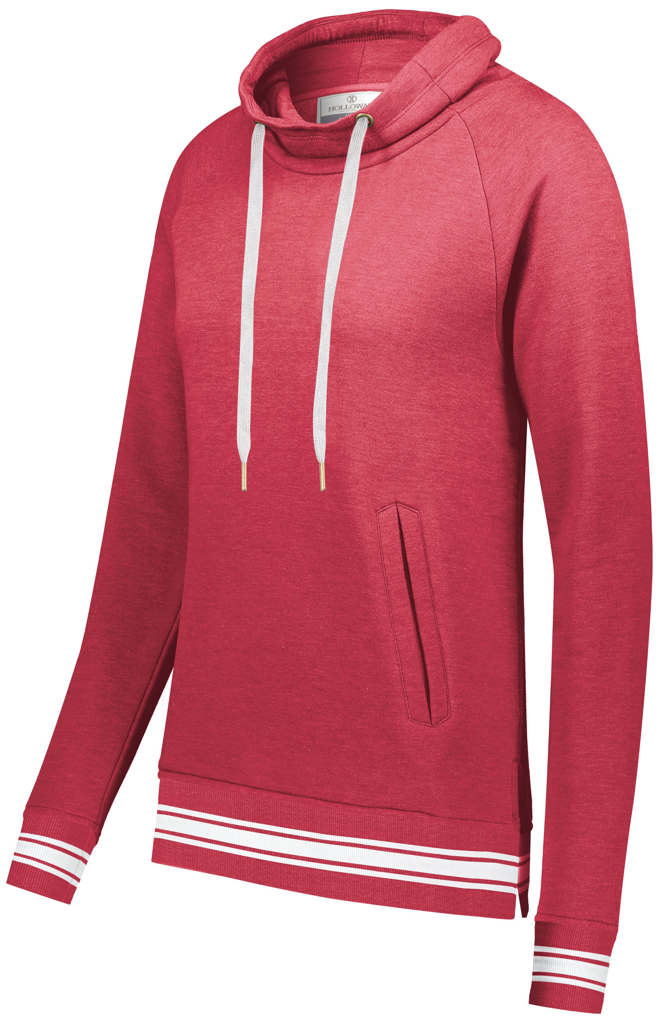 Ladies All-American Funnel Neck Pullover 9