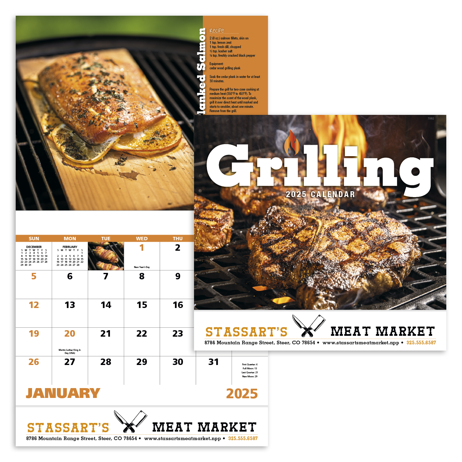 Good Value™ Grilling - Stapled Calendar 4