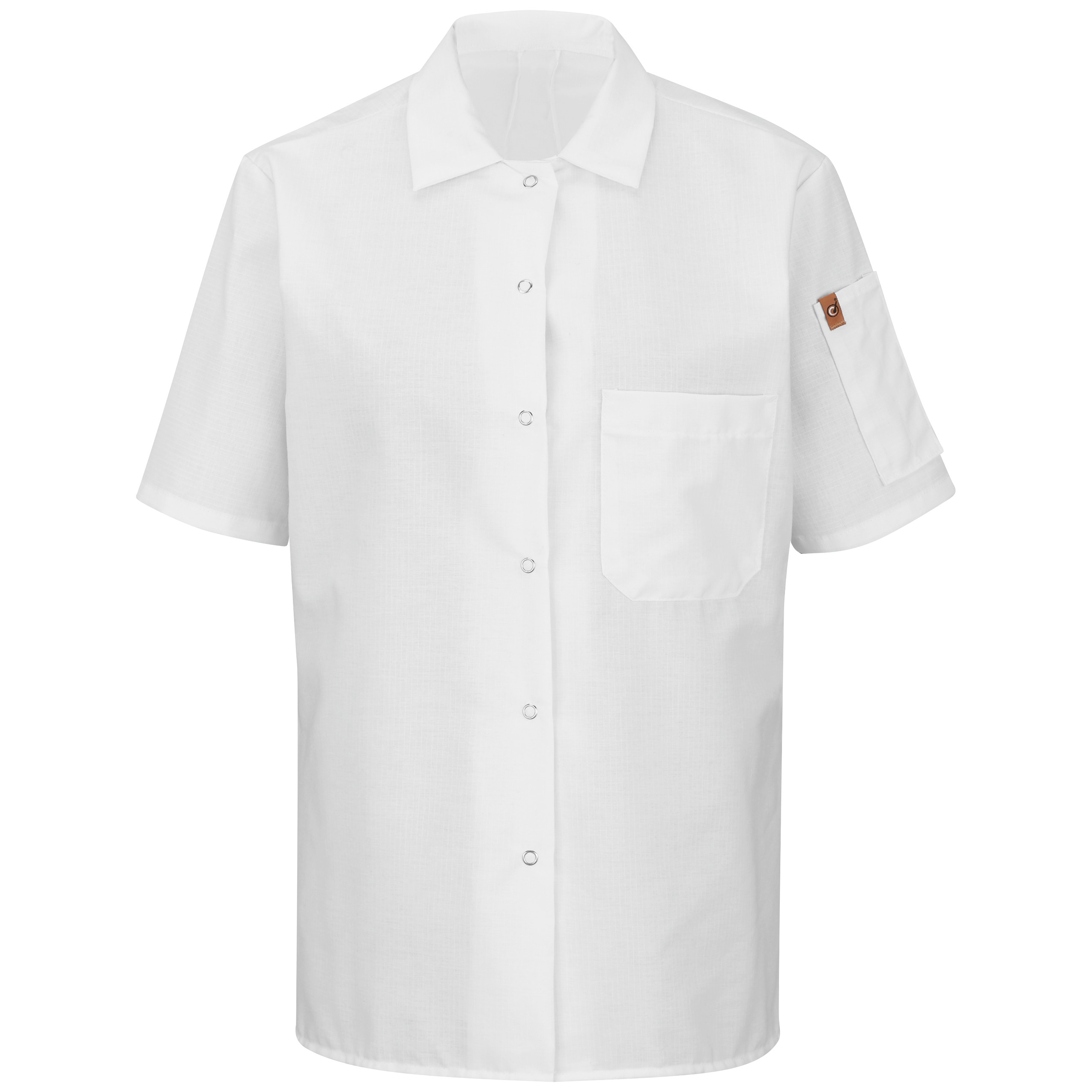 Red Kap® Women's Short Sleeve Cook Shirt with OilBlok + MIMIX® 3