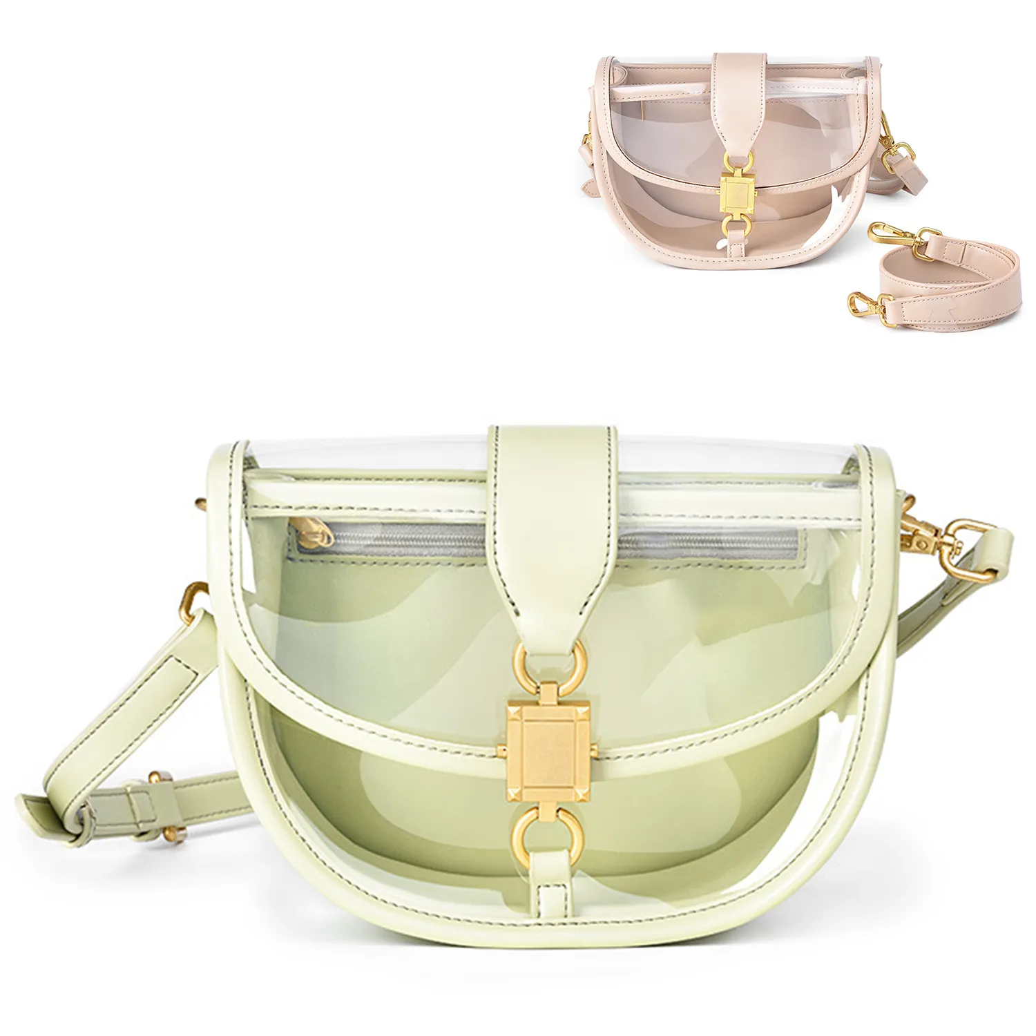 See Through Jelly Clutch Bag for Women and Girls 3