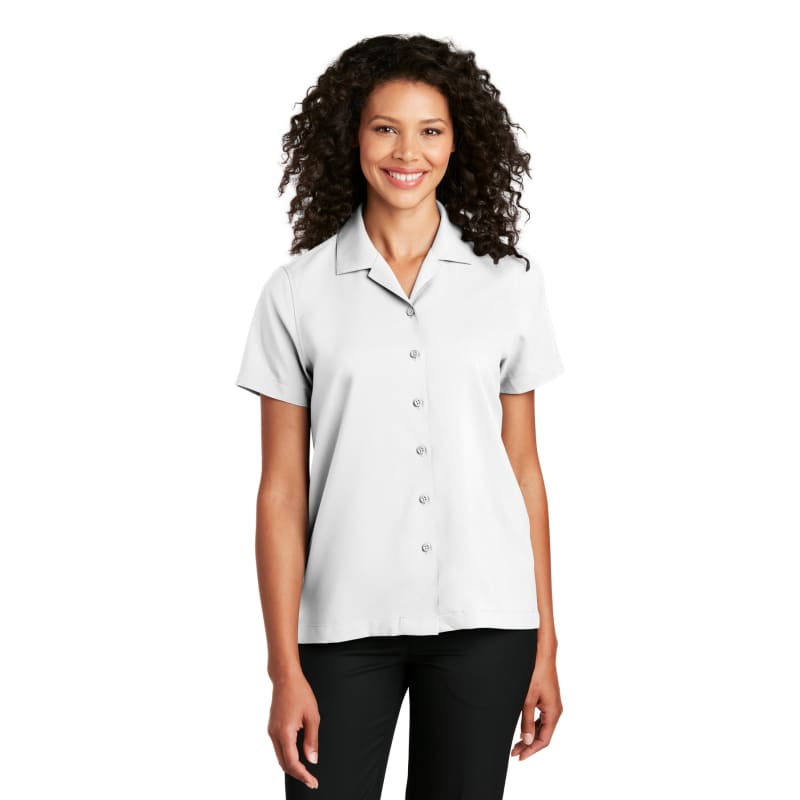 Port Authority Ladies Short Sleeve Performance Staff Shirt 5