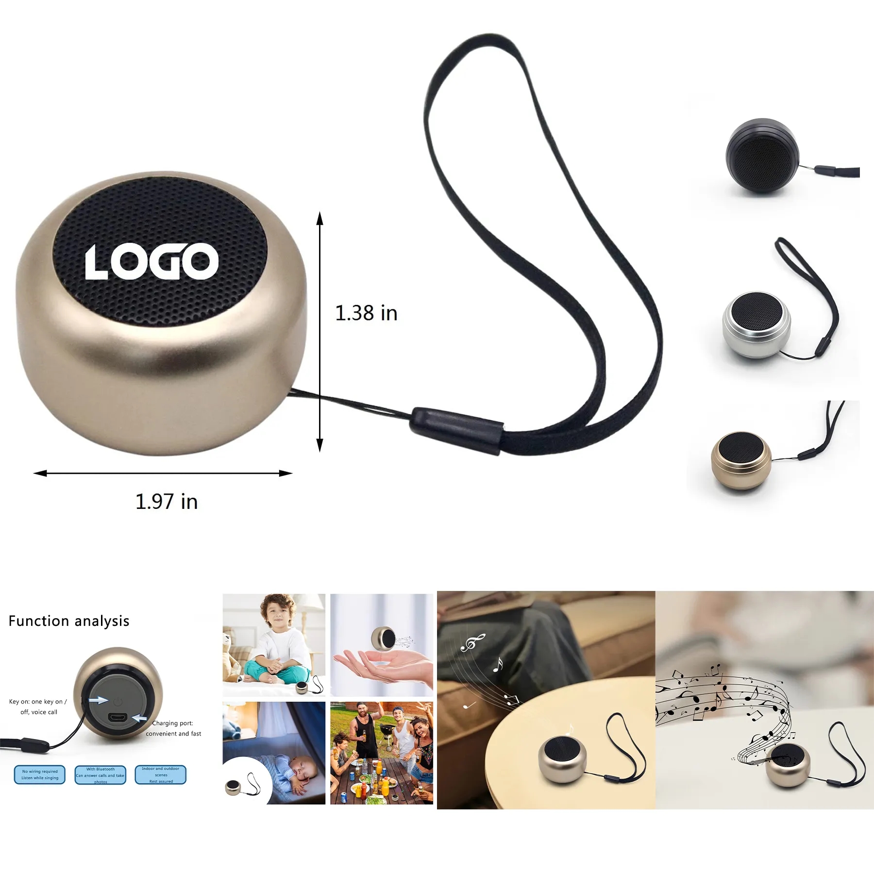 5.0 Bluetooth Speakers 2