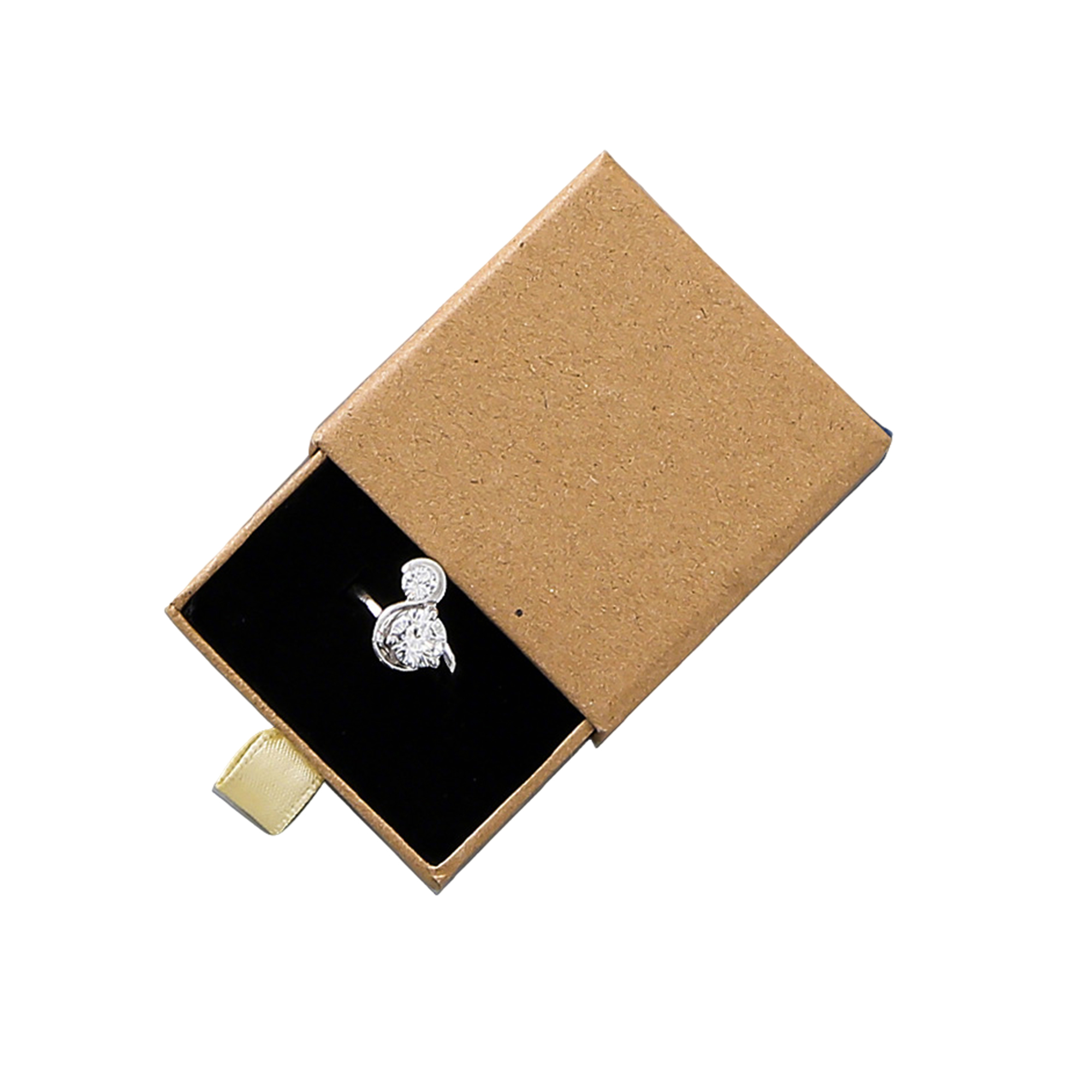 Kraft Drawer Gift Box With Sponge Liner 2