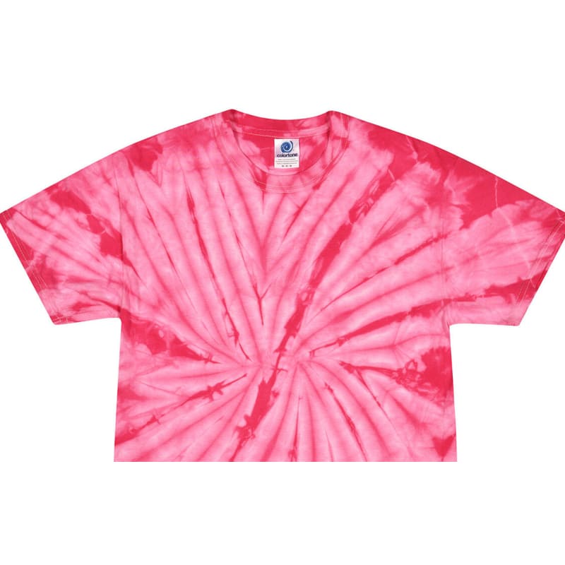 Tie-Dye Adult 5.4 Oz. 100% Cotton Spider T-Shirt 7