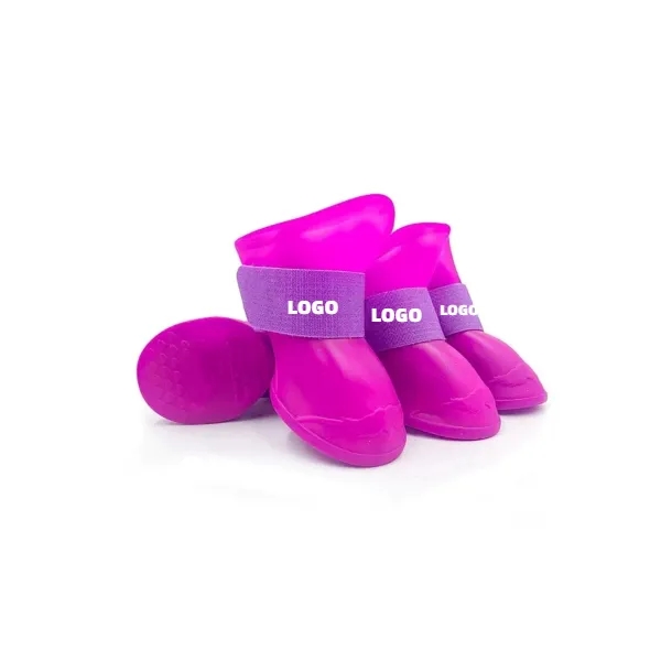 Silicone Anti-Slip Waterproof Pet Shoes 3