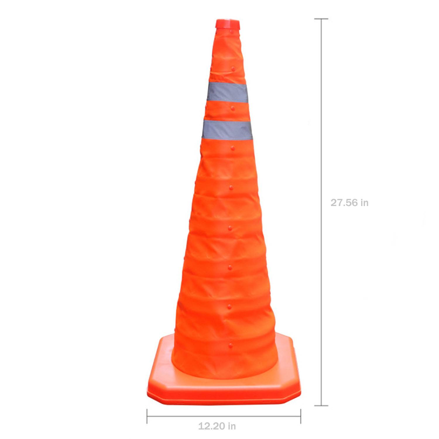 27.5" Collapsible Reflective Traffic Safety Cone 3