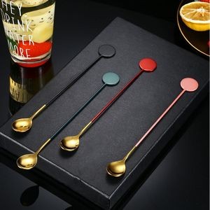Round Tail Stainless Steel Stirrer Spoon 17