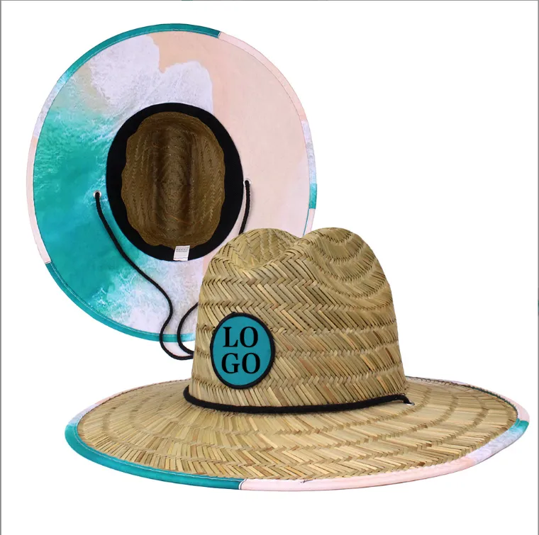 Straw Lifeguard Hat 2