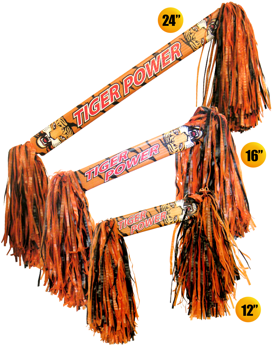 Deluxe Double End Rally Pom Pom 12 - 24"