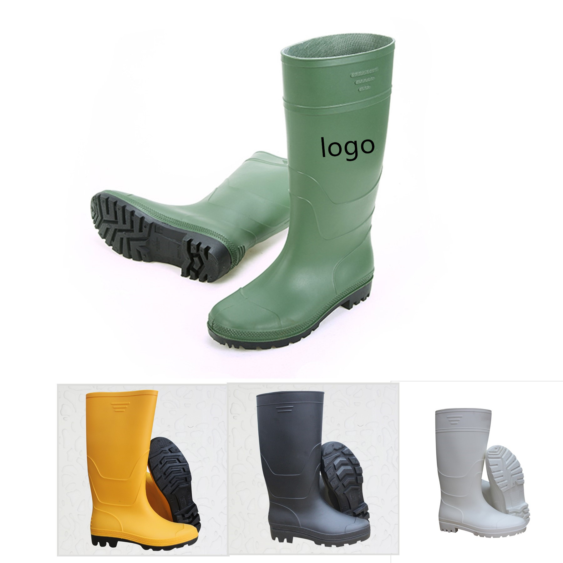 Waterproof PVC Rain Boots 2