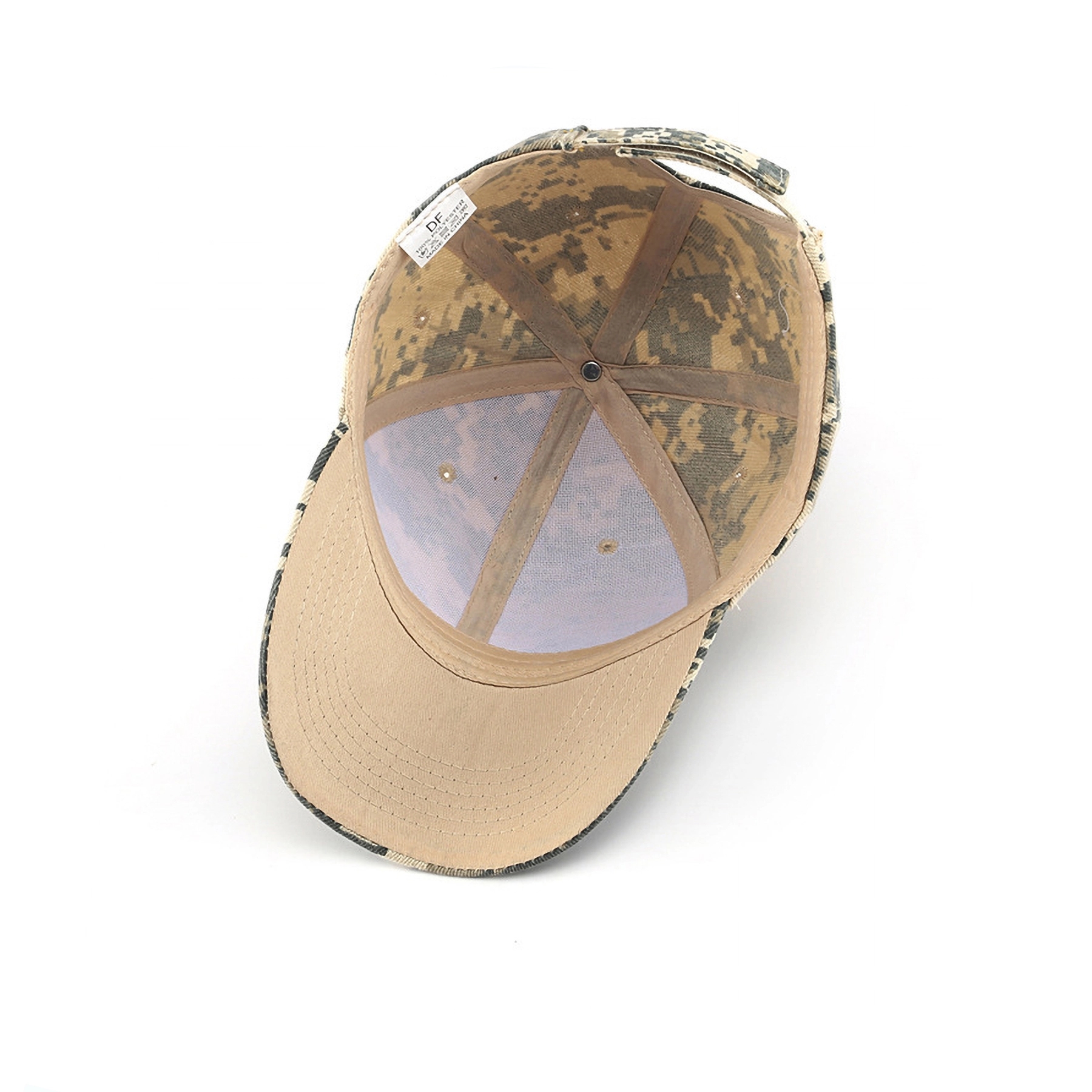 6 Panel Structured Cotton Cap 2