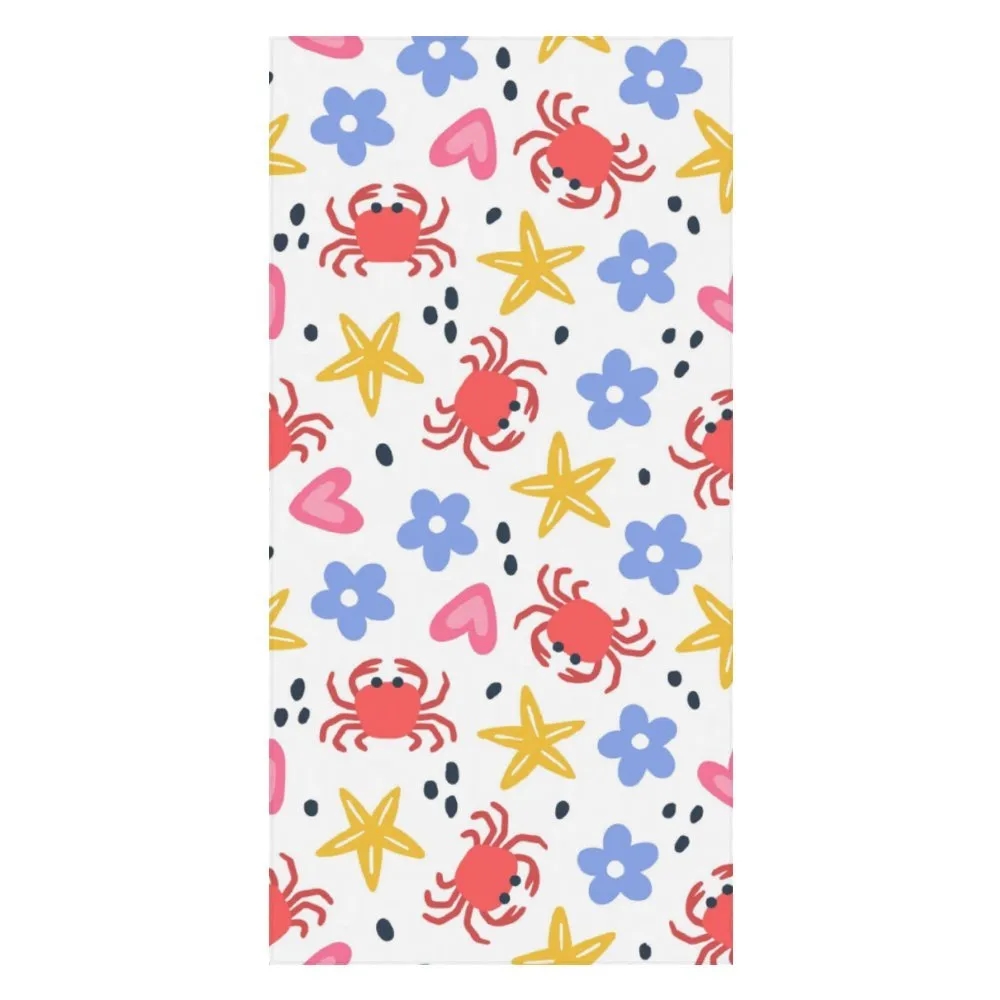 Bulk Custom Beach Towels Personalized Logo Soft Velour for Resorts Hotels 6