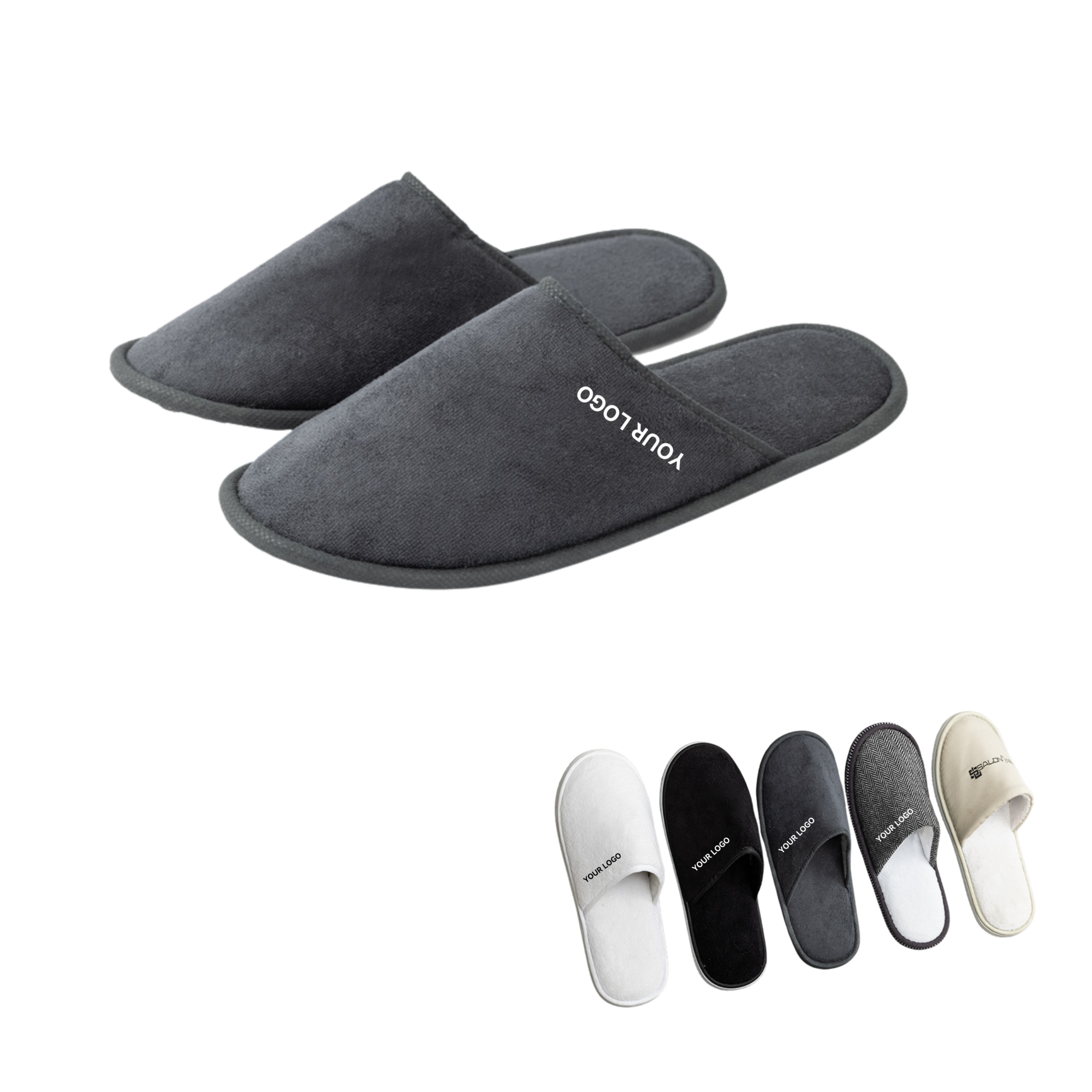 Comfortable Waffle Slippers for Spa - MOQ 100 3