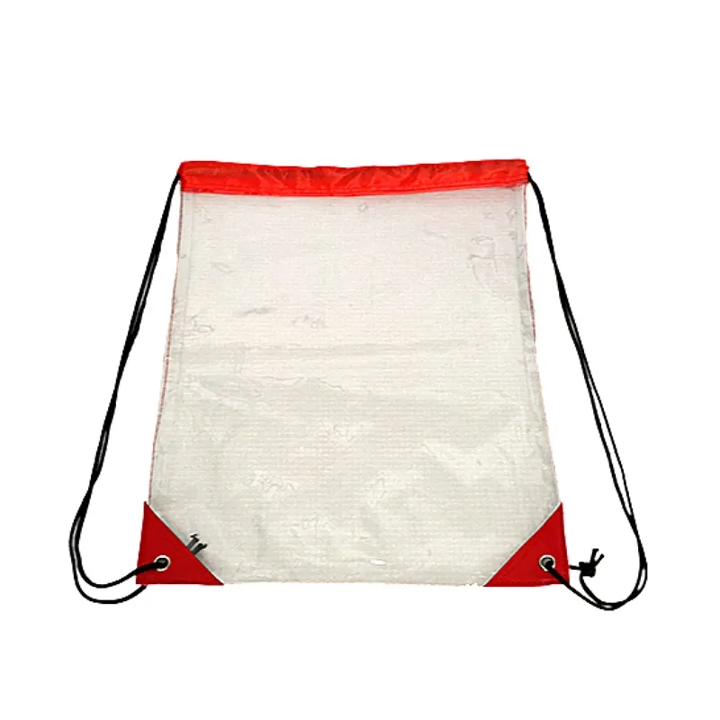 12 Inch PVC Drawstring Backpack for Sports or Travel 4