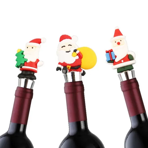 Christmas Wine Bottle Stoppers 2