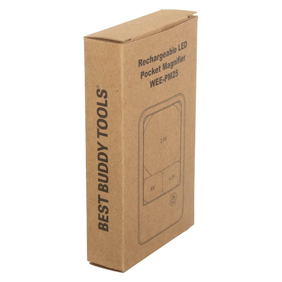 Best Buddy Tools ® Rechargeable LED Pocket Magnifier 11