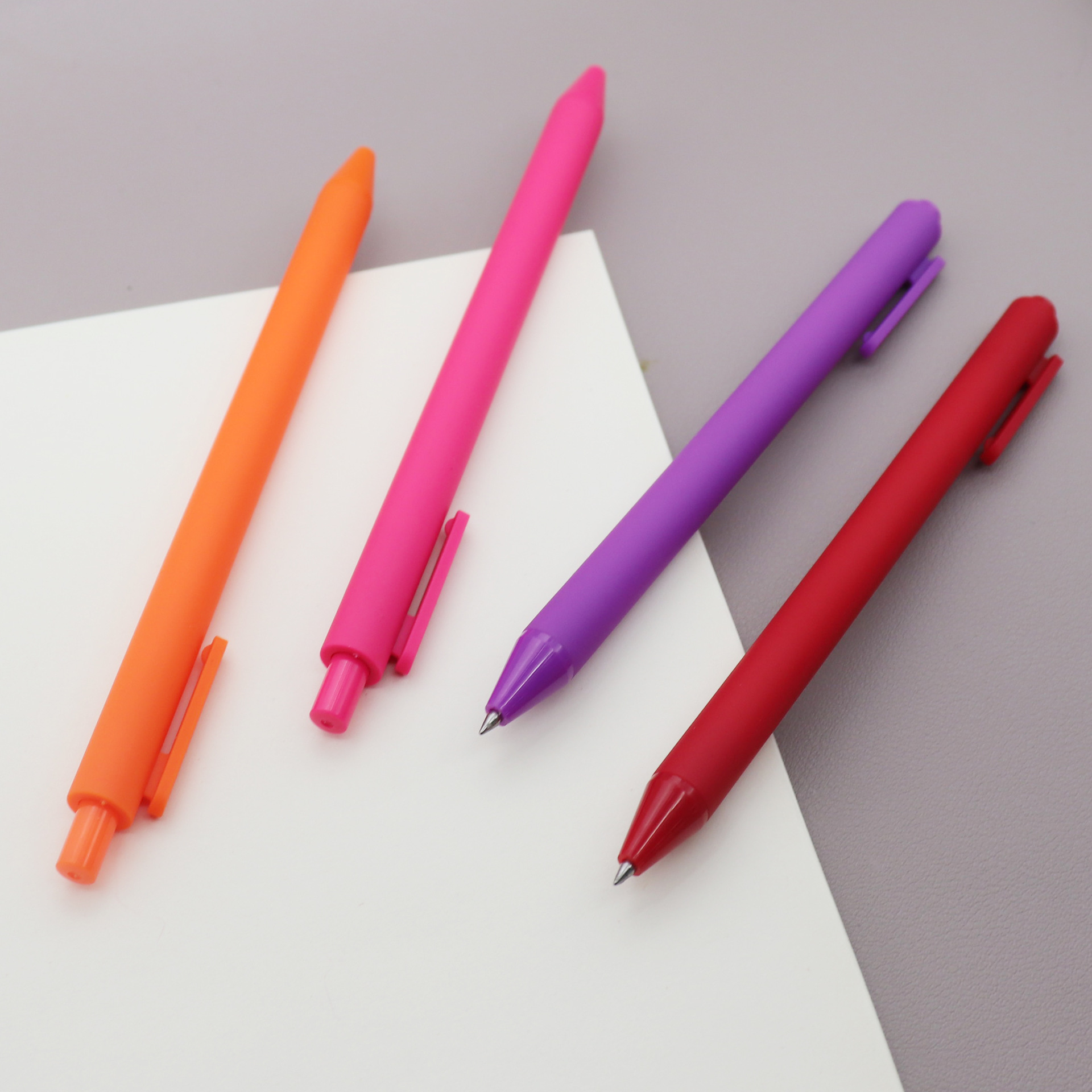 Macaron Candy-colored Press Neutral Pen For Students AndOffice 3