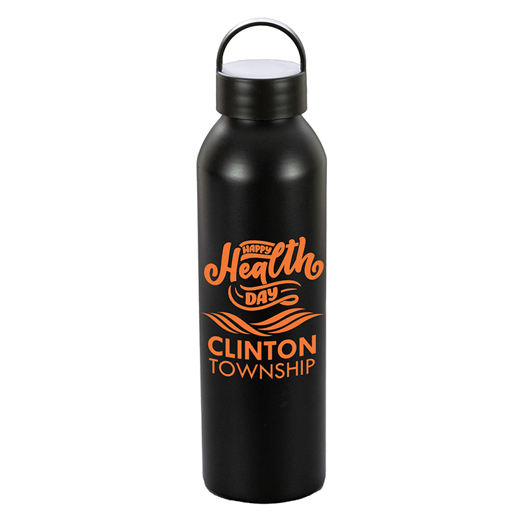 "GRAMBLER" 22 OZ Recycled Aluminum Bottle With Carry Lid 20