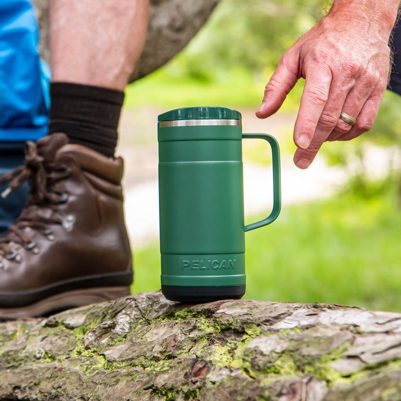 Pelican Ridge™ 18 oz. Recycled Double Wall Stainless Steel Mug 32