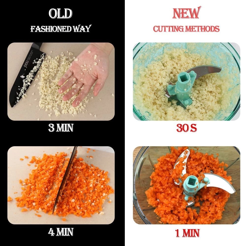 High Capacity 17oz Food Chopper 3