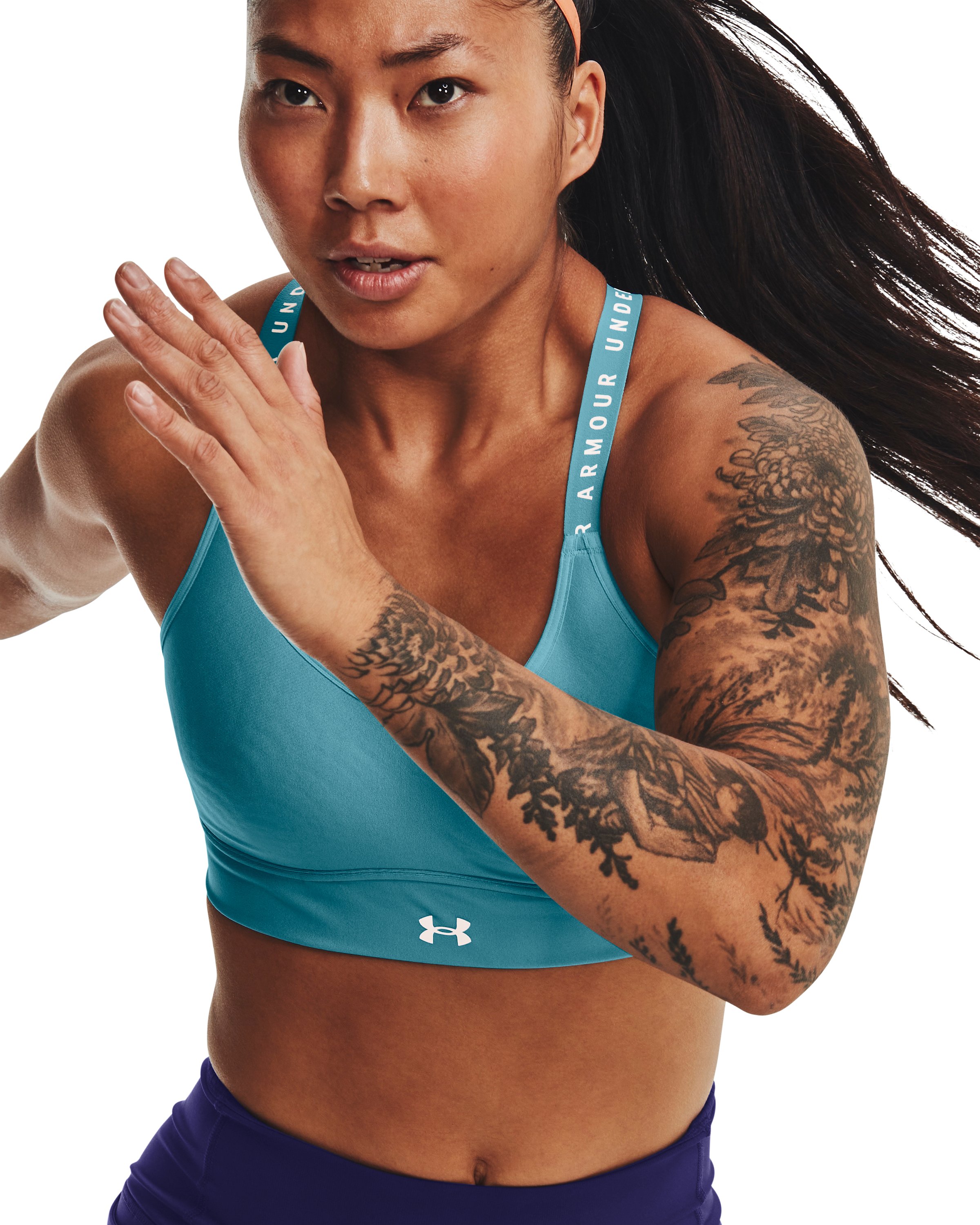 UA Infinity Mid Covered Women's Sports Bra 23