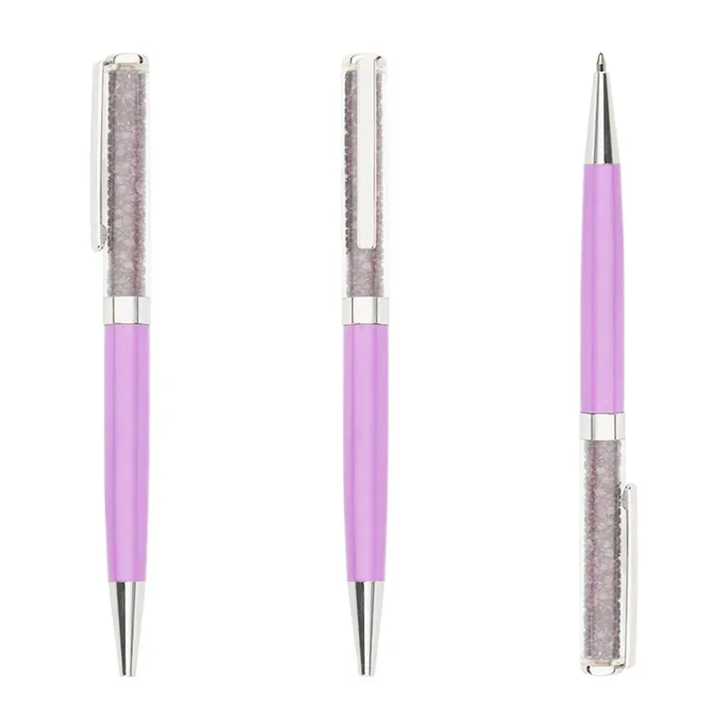 Crystal Metal Ballpoint Pens 4