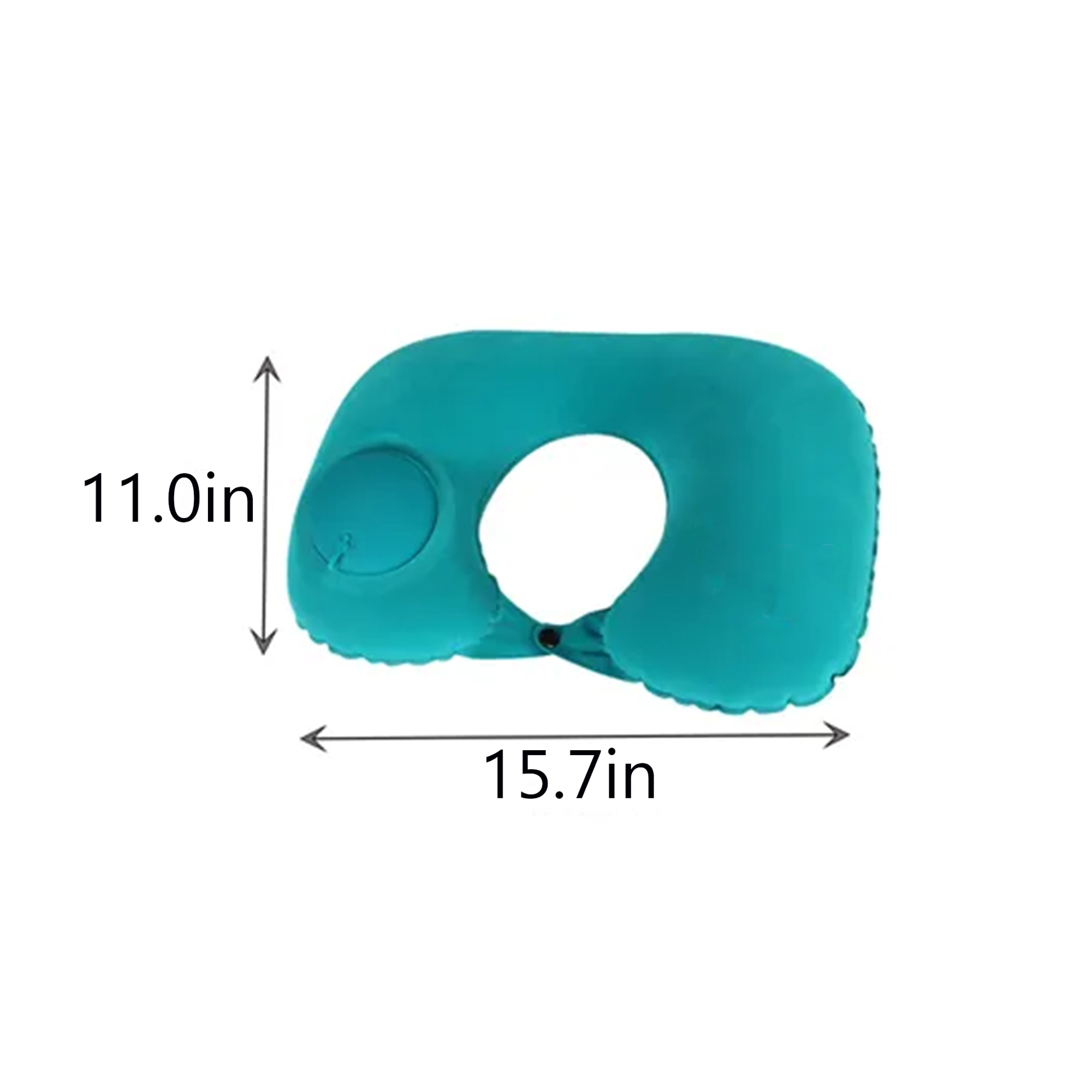 Portable Inflatable U-shaped Pillow 1